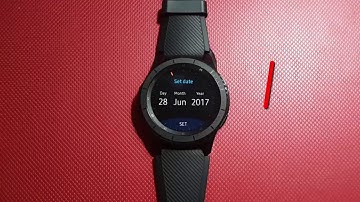 How to Set Date on Samsung Gear S3 Not Connect Mode