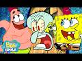 Bob Esponja | 1 hora dos momentos mais engraçados entre vizinhos do Bob Esponja 🏡 | Português