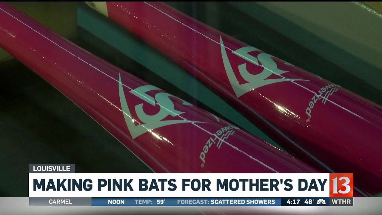 Louisville Slugger Making Pink Bats For Mother's Day 