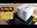 ID-COOLING SE-207-XT SLIM SNOW обзор. Компактный кулер с высоким TDP.