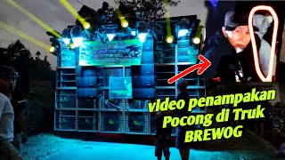 ini video penampakan pocong di Fuso BREWOG !! BREWOG bikin heboh start karnaval Manggisari