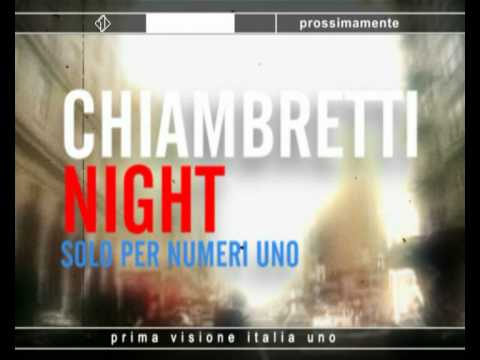 Roger Garth al CHIAMBRETTI NIGHT - SPOT TV