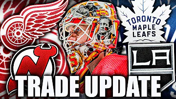 JACOB MARKSTROM TRADE UPDATE: RED WINGS, LEAFS, KINGS, DEVILS, FLAMES NEWS