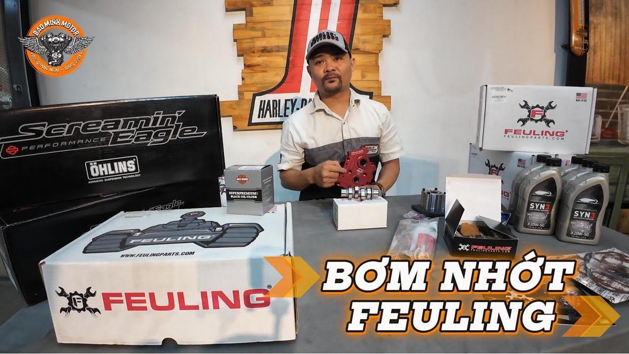 Feuling Parts-Tăng Hiệu Suất Cho Động Cơ M8 của Harley-Davidson 2018 Up ...