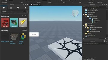 Roblox Studio| How To Make Cool Crouch System With Mobile Buttons
