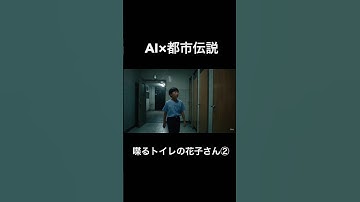 【140万回再生突破】喋るトイレの花子さん② #ai #都市伝説 #ホラー #怖い話 #トイレの花子さん