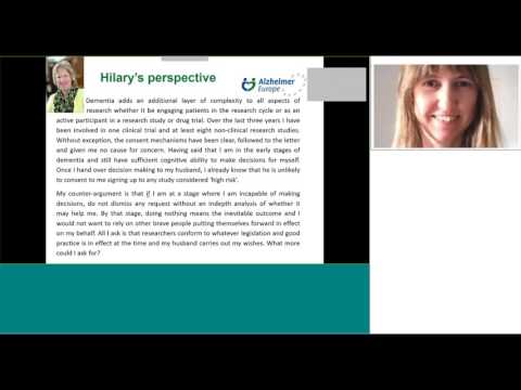 Youtube video - Webinar on informed consent in the Human Brain Project (HBP ): 4