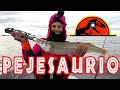 GIGANTE GIGANTE GIGANTE!! Y NO VAS A CREER COMO SALIO!! #PESCA #PEJERREY #PEJESAURIO