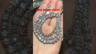 Best tennis chain jewelry diamond moissanitering moissanitediamonds tennischain moissanite