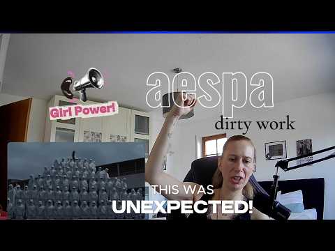 dirty work aespa reaction | this caught me off guard 😱🔥 #aespa #kpop #reaction #kpopmom