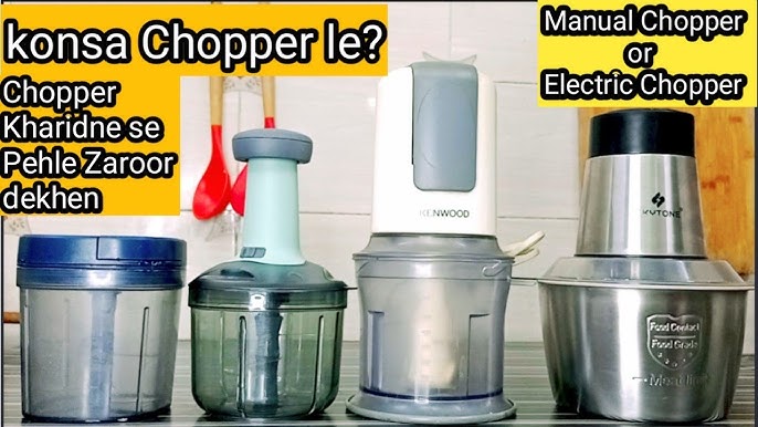 Best Vegetable Choppers – Electric and Manual Vegetable Choppers