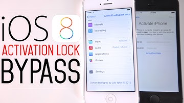 How To Bypass iOS 8 iCloud Activation Lock Screen on 8.1.3 / 8.1.2 / 8.1.1