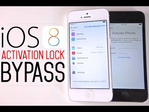 How To Bypass iOS 8 iCloud Activation Lock Screen on 8.1.3 / 8.1.2 / 8.1.1