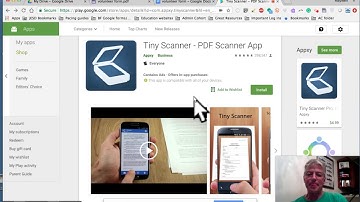 Tiny Scanner app by @TVI_fisherman