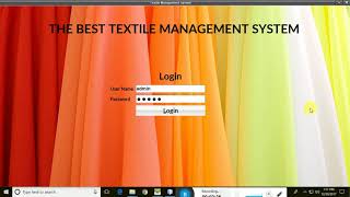 Textile Management System With Complete Source Code in JAVA 1