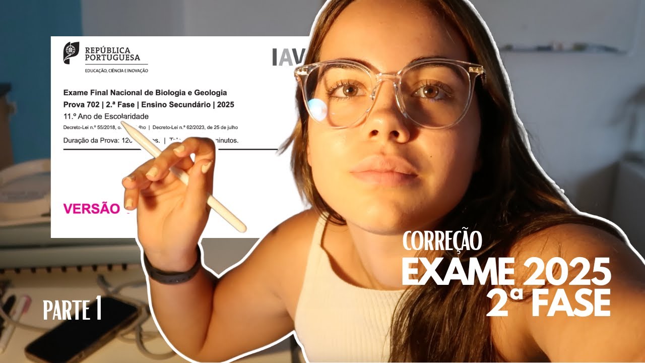 Correção Exame Biologia e Geologia 2ª fase 2025 (Parte 1)