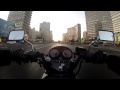 Sunny Moscow on Motorcycle 1)