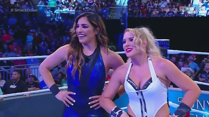 Lacey Evans & Raquel Rodriguez VS Sonya DeVille