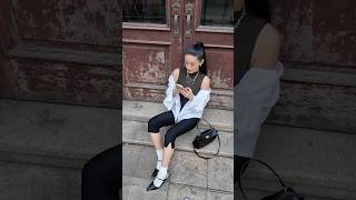 Ootd под звуки города🗞️🐦⬛☕️