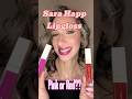 Sara Happ Lipgloss 🫦 🩷 #beauty #lipgloss #makeup