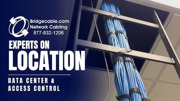 Data Center Network Cabling with Access Control Example from Philadelphia