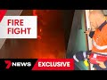 7news cameraman helps save burning home on the sunshine coast  7 news australia