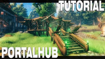 Valheim Tutorial Portal hub for 15 Different lociations !!