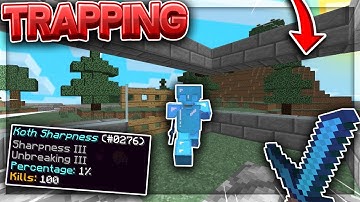 So i trapped with a Koth Sharpness...*OP* |Minecraft HCF