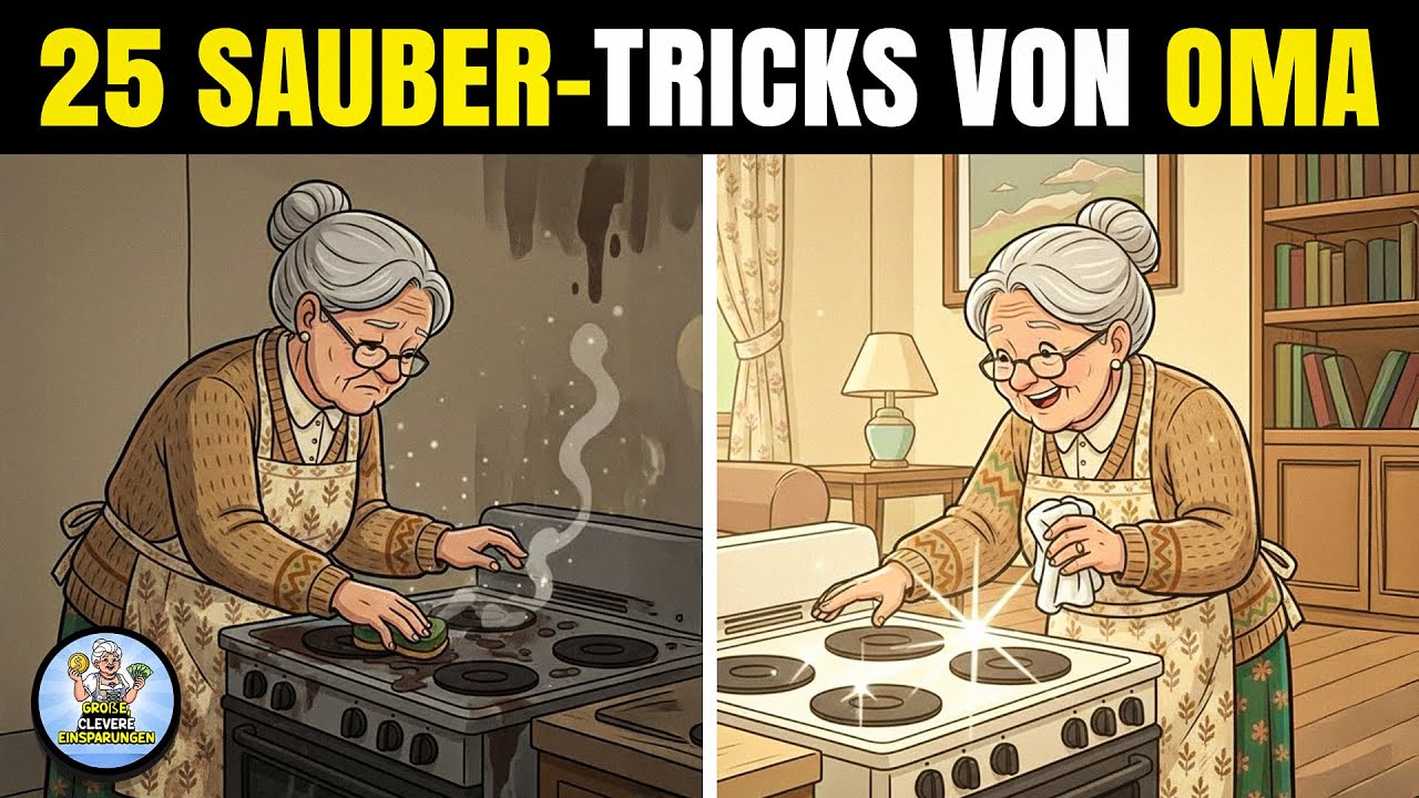 Oma’s 25 Geniale Putz Tricks, Die Dein Leben Sofort Leichter Machen