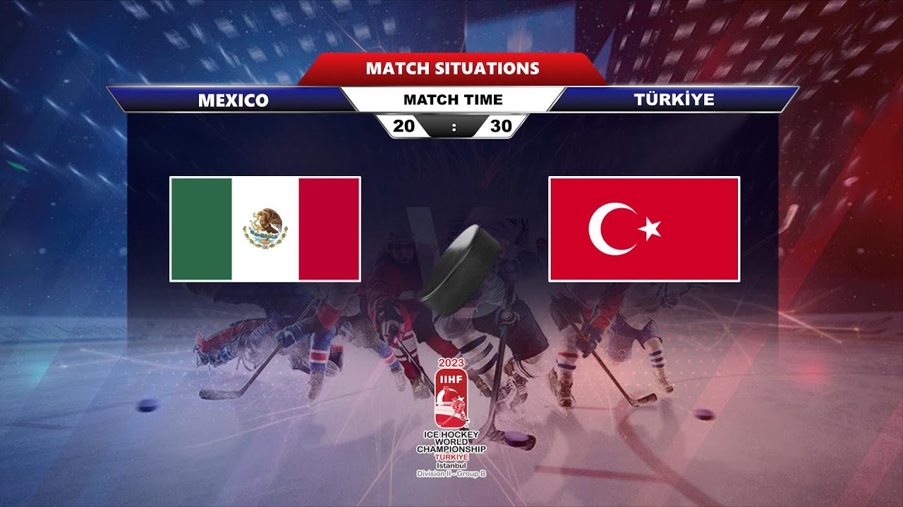 MEX - TUR 2023 IIHF Ice Hockey World Championship Division II - Group B 18 APR 2023
