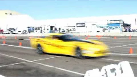 Barrett Jackson - Bondurant Driving Corvette and Mustang