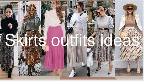 How to wear a skirt | skirts outfits ideas | 2024| how to look good in midi skirts - DayDayNews