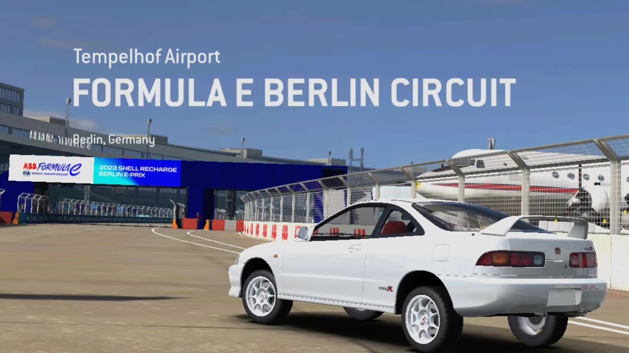 Real Racing 3 / Honda Integra Type-R / Formula E Berlin Circuit ...