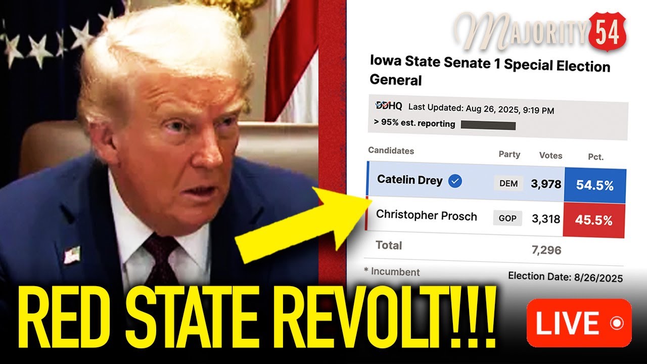 LIVE: GOP STUNNED as Dems FLIP TRUMP Seat