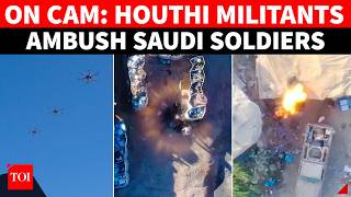 On Cam: Houthis Unleash Drone Blitz On Saudi Military; Riyadh 'Begs' Iran As Missiles Target Kingdom