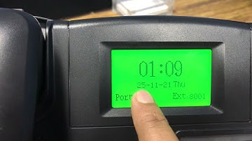 How to set date and time in Sintech Pabx 2000HK & 2000DK model for Master keyphone telephone KP07A