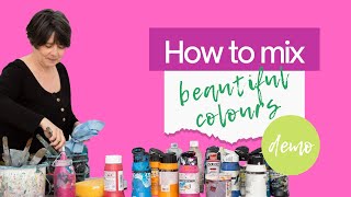 An Easy Way to Mix Beautiful Colours