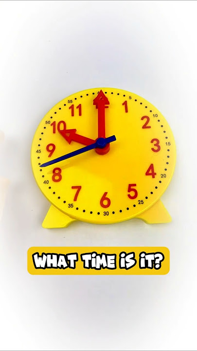 Learn to tell Time for Kids #kidslearning