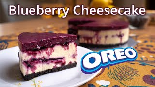 Blueberry Cheesecake Tanpa Bakar, Sedap Taraf Hotel 5 Star