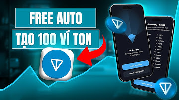 Tonkeeper Tạo Ví và BackUp