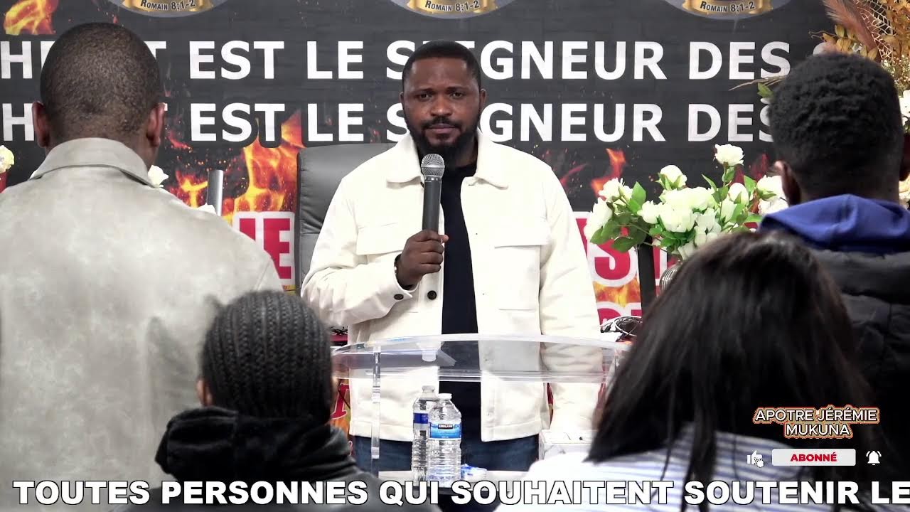 APÔTRE JÉRÉMIE MUKUNA :(THÈME)LA VISITATION DIVINE ; INVITÉ SP. PROPHÈTE MARCKYS EPHRATA 23.01.2026
