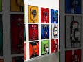 I finally collect all Lego f1 cars and hang them on the wall with Lego frame #icuanuty #lego #afol