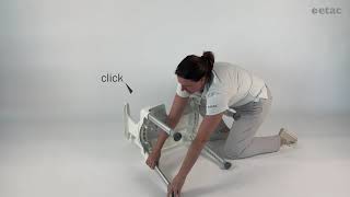 Etac Swift - Height adjustment and anterior tilt