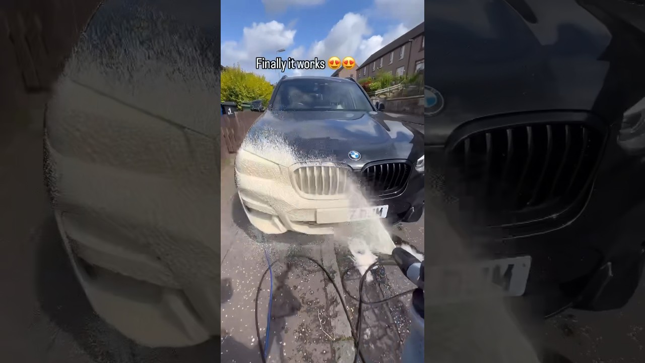 Orange Snowfoam that is really orange 🍊😍😍 