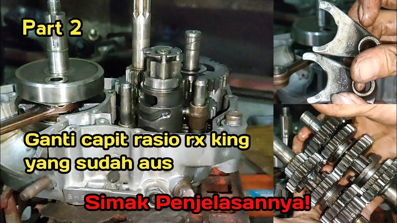 Rakit mesin rx king touring 