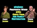 Chuck Pierce Prophetic Word 9/16/2021: In 5782 God Will Restore Your Family