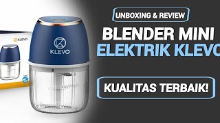 Ada Sensornya Unboxing U0026 Review Blender Elektrik Mini Terbaik Merek Klevo