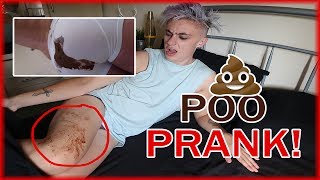 BOYFRIEND POOPED IN THE BED | PRANK