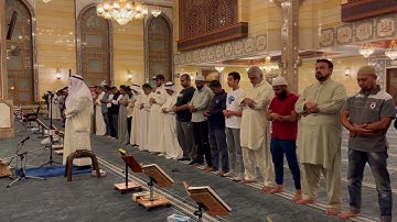 صلاة العشاء سورة الفرقان - عبدالله بدر- مسجد مبارك الصباح الكويت 18-3-2023