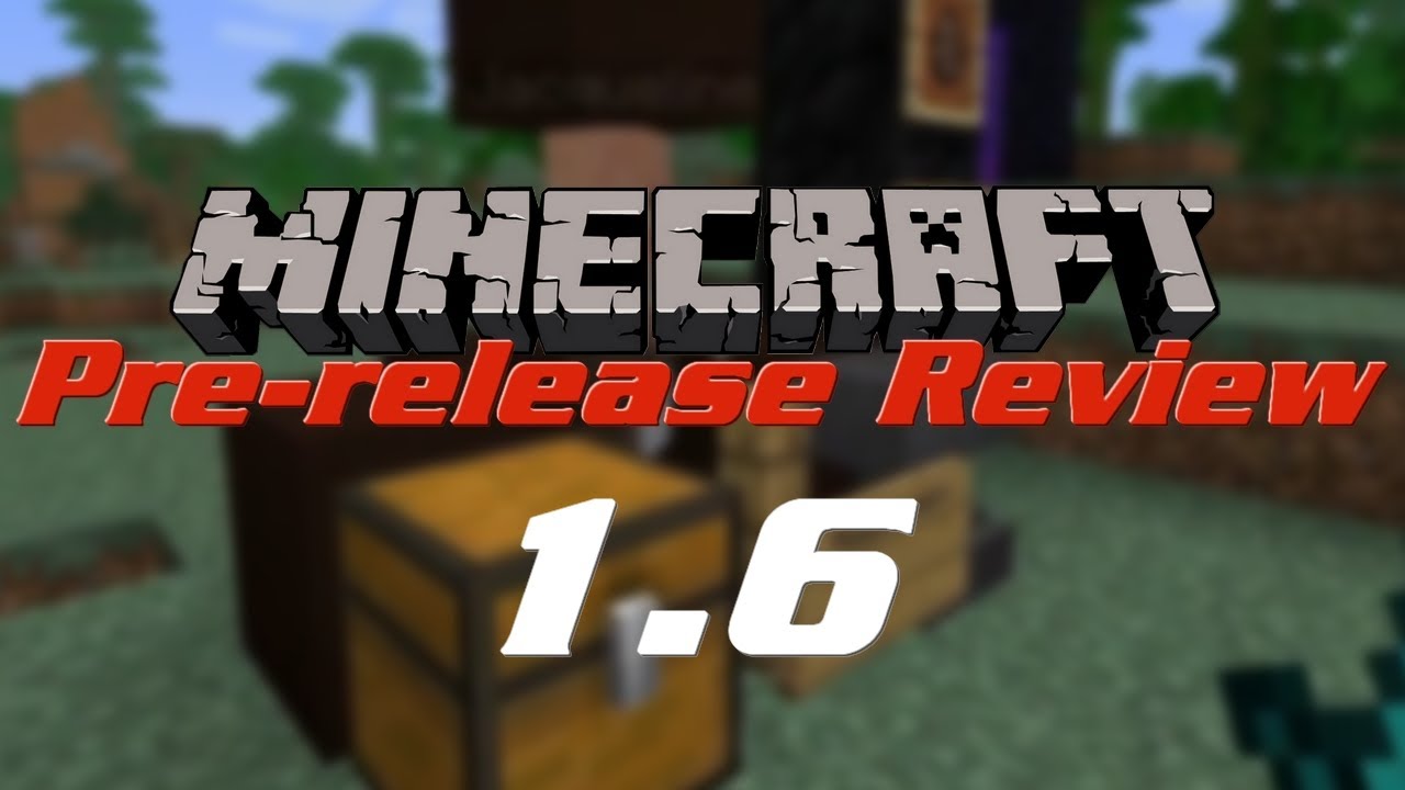 Minecraft : Pre-release review - Version 1.6 - YouTube